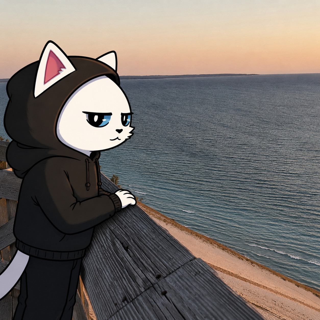 moon cat moment