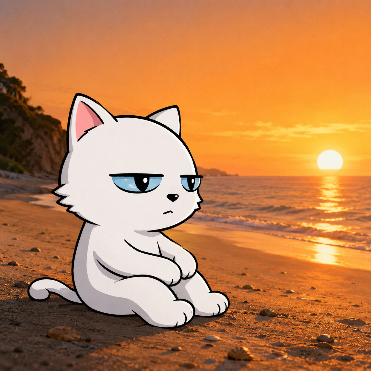 moon cat moment